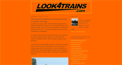 Desktop Screenshot of look4trains.com