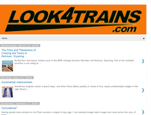Tablet Screenshot of look4trains.com